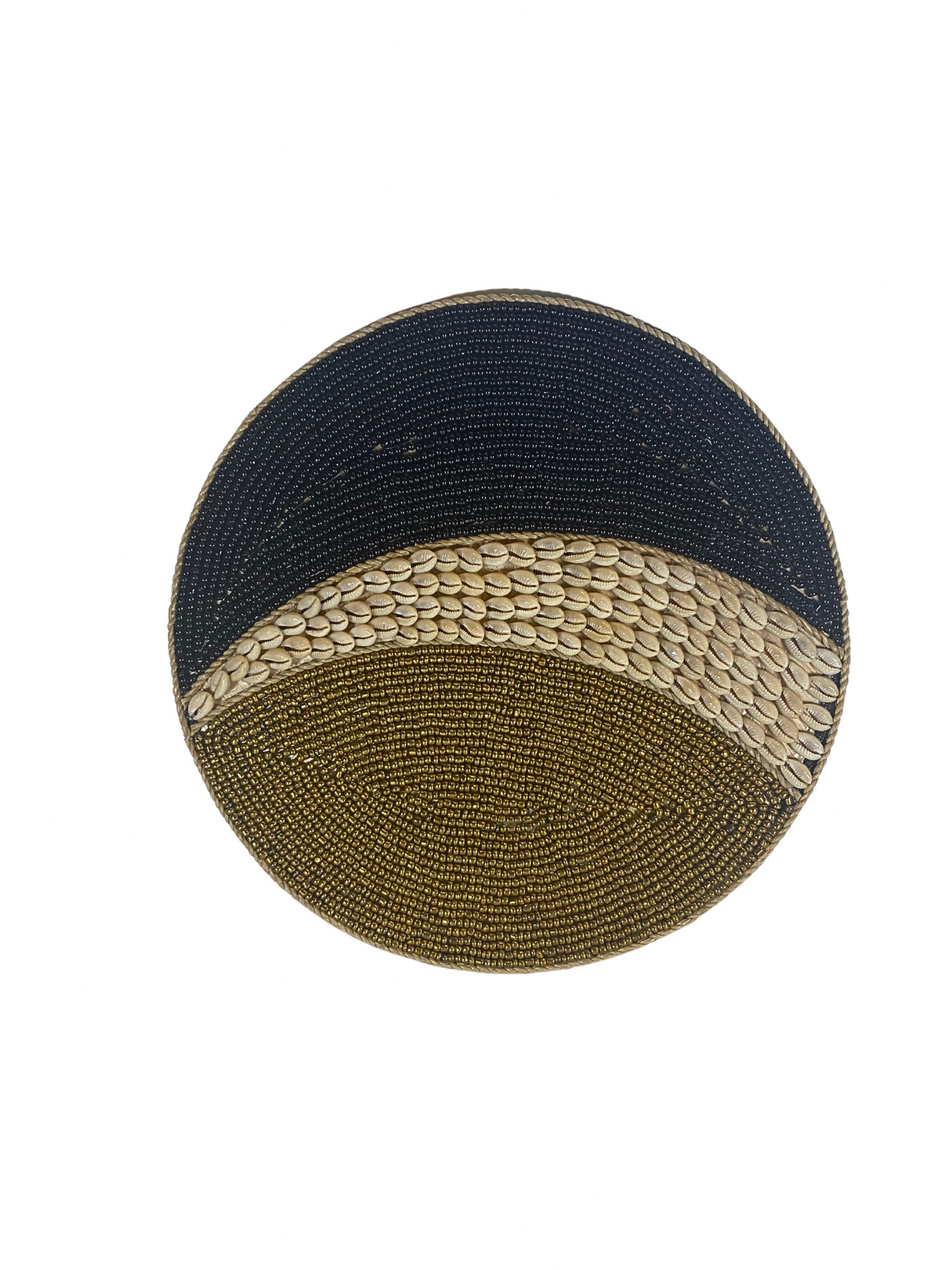 Wall decor beads shell round S,M,L